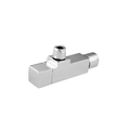 Brasstech Angle Valve, 1/2" Compression in Stainless Steel (Pvd) 403-3/20
